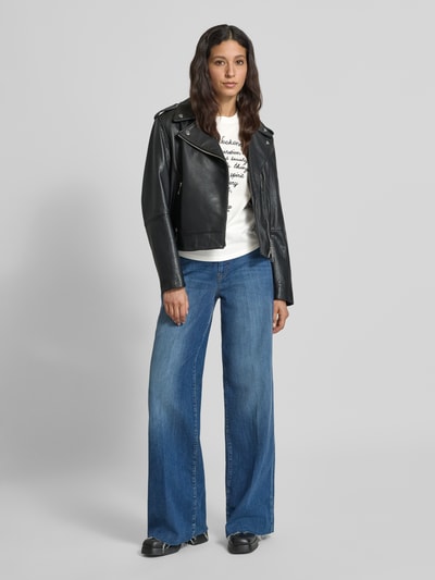 Weekend Max Mara Regular Fit T-Shirt aus reiner Baumwolle Modell 'ARA' Weiss 1