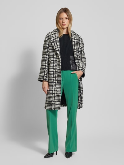 Marc Cain Straight leg stoffen broek met persplooien Groen - 1