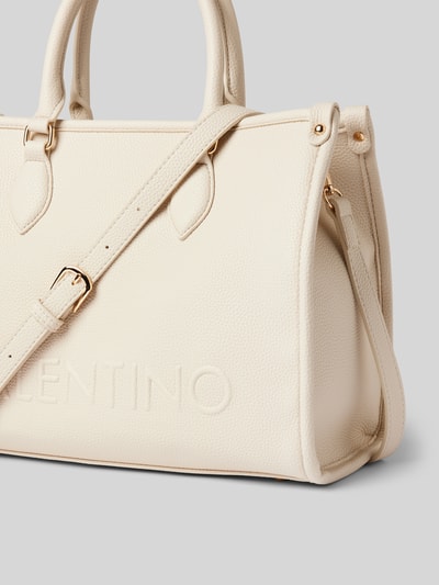 VALENTINO BAGS Handtasche mit Label-Detail Ecru 2