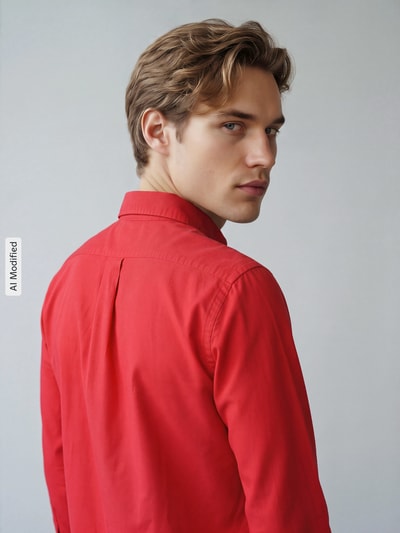 Polo Ralph Lauren Koszula casualowa z czystej bawełny z haftowanym detalem z motywem Czerwony 3
