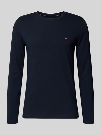 Tommy Hilfiger Slim fit shirt met lange mouwen van katoenmix Marineblauw - 2