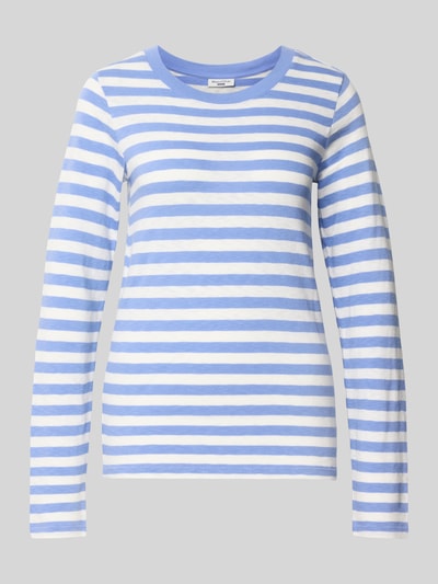 Marc O'Polo Denim Langarmshirt aus reiner Baumwolle Bleu 2
