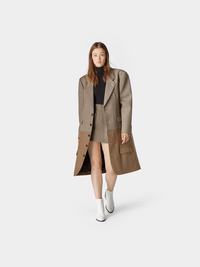 VETEMENTS Oversized Mantel  Mittelbraun 1