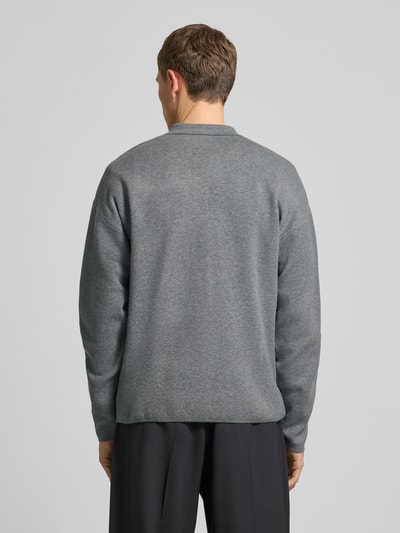 Jack & Jones Premium Gebreide pullover met polokraag, model 'BLABRADFORT' Middengrijs - 5