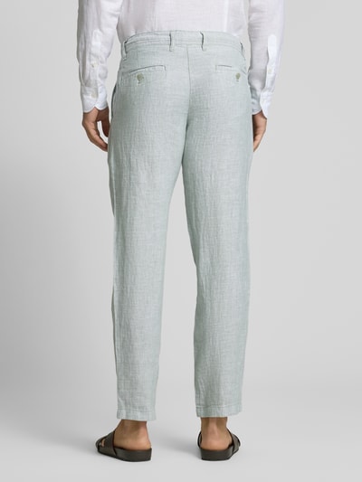 MCNEAL Leinenhose mit Tunnelzug und Gesäßtaschen Grass 5