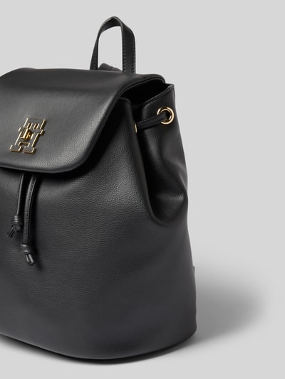 Tommy Hilfiger Plecak z obrotowym zapięciem Czarny 3