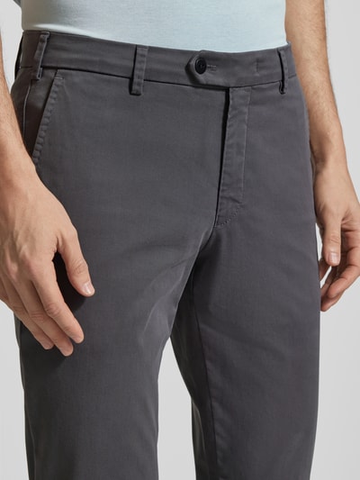 Mmx Regular Fit Chino mit Eingrifftaschen Modell 'LUPUS' Anthrazit 3