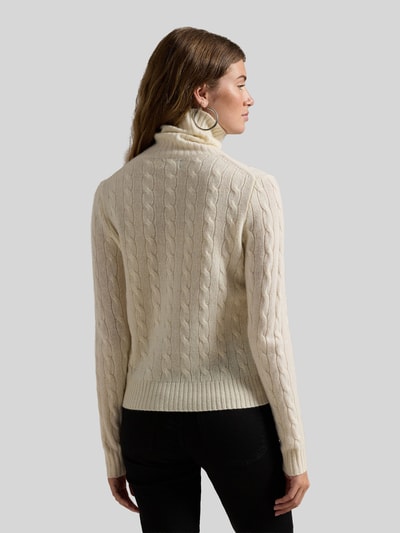 Polo Ralph Lauren Regular Fit Rollkragenpullover aus Woll-Kaschmir-Mix Ecru 6