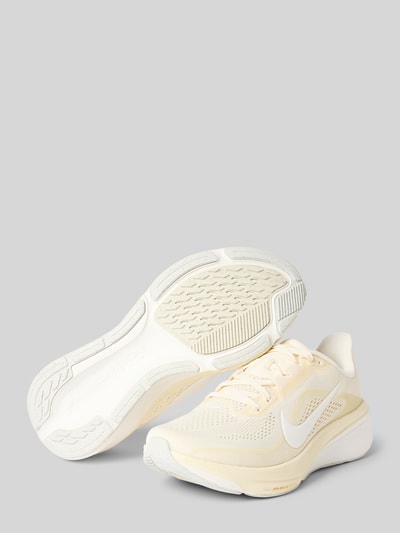 Produktfoto, Sneaker mit ReactX-Schaumstoff Modell 'Pegasus 42' von Nike, cremefarben mit weißer Sohle, Damen Sneaker von Nike