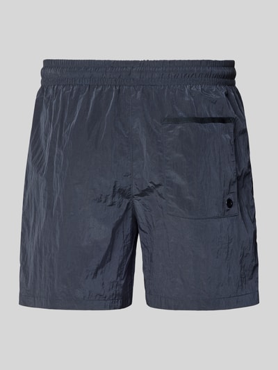 Strellson Badehose in Crinkle-Optik Modell 'Boas' Marine 3