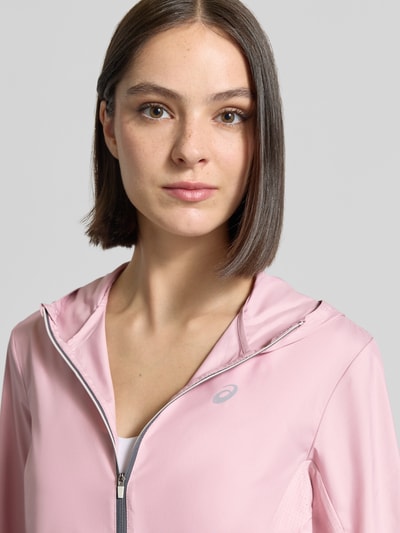 ASICS Jacke mit Logo-Print und Kapuze Rosa 3