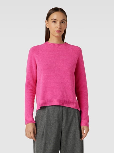 BOSS Black Women Strickpullover mit Rundhalsausschnitt Modell 'Febisan' Pink 4