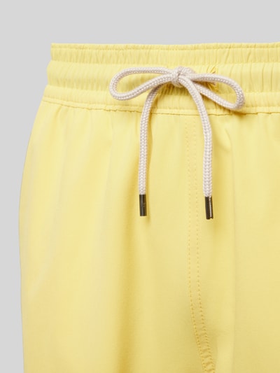 Polo Ralph Lauren Underwear Badehose in unifarbenem Design mit elastischem Bund Gelb 2