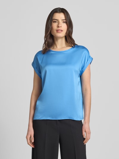 VILA T-Shirt mit Rundhalsausschnitt Modell 'ELLETTE' Blau 4