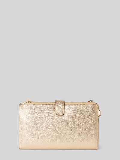 MICHAEL Michael Kors Portemonnaie mit Label-Applikation Modell 'JET SET' Gold 2