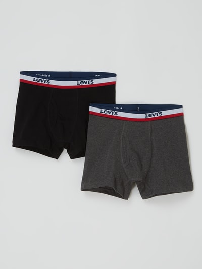 Levi’s® Kids Boxershort per 2 paar  Zwart - 1