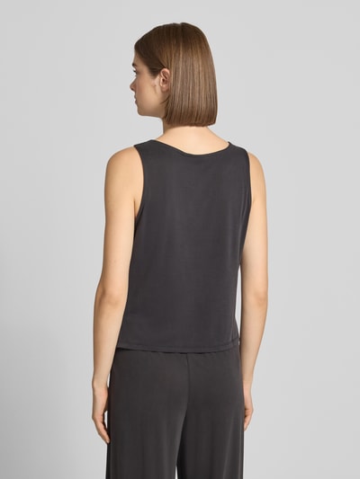 PIECES Regular Fit Top aus Viskose-Mix Modell 'ANORA' Black 5
