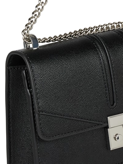 Seidenfelt Crossbody Bag in Leder-Optik Modell 'Roros' Black 6