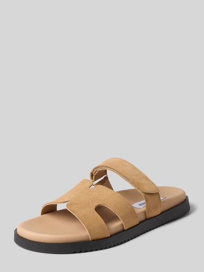 Steve Madden Sandalette aus Leder Modell 'Missile' Sand 1