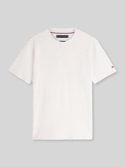 Tommy Hilfiger Regular Fit T-Shirts aus reiner Baumwolle Offwhite 2