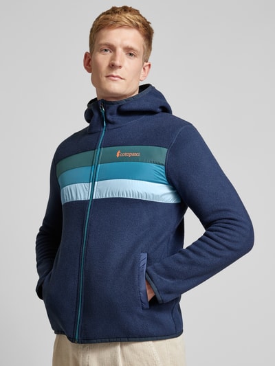 Cotopaxi Fleecejacke mit Label-Print Modell 'TECA' Blau 3