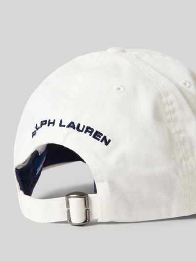 Polo Sport Basecap mit Label-Stitching Weiss 3