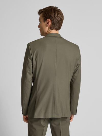 HUGO Slim fit pak met 2-knoopscolbert Olijfgroen - 5