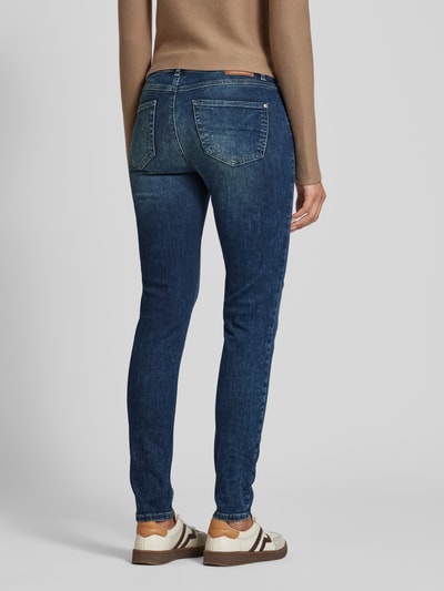 Angels Skinny fit jeans in destroyed-look Marineblauw - 5