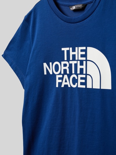 The North Face T-shirt z nadrukiem z logo Niebieski 2