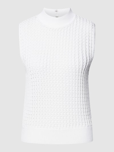 Calvin Klein Womenswear Top in gebreide look Wit - 2