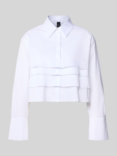 Marc Cain Korte overhemdblouse met knoopsluiting Wit - 2