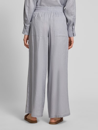 DRYKORN Loose Fit Leinenhose mit elastischem Bund Hellblau 5