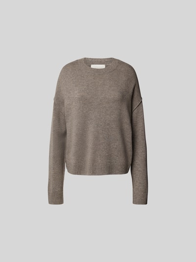 Juvia Wollpullover mit Kaschmir-Anteil Dunkelgrau Melange 2