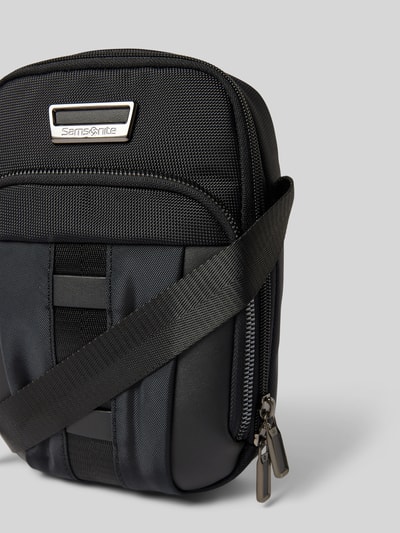 SAMSONITE Schoudertas met labelapplicatie, model 'URBAN-EYE' Zwart - 3