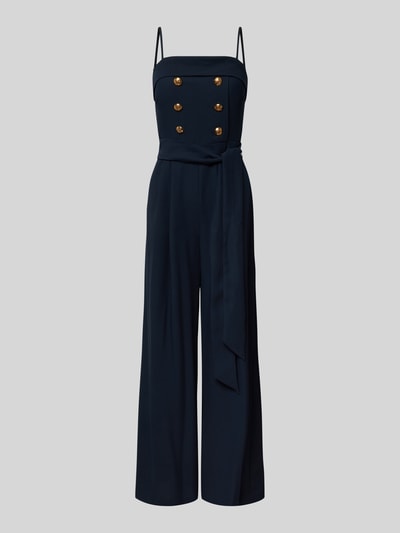 Lauren Ralph Lauren Jumpsuit met sierknopen, model 'JAYETTE' Donkerblauw - 2