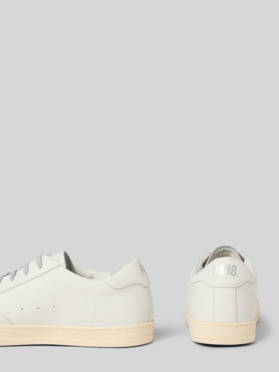 P448 Sneakers met ajourpatroon, model 'JOHN' Wit - 2