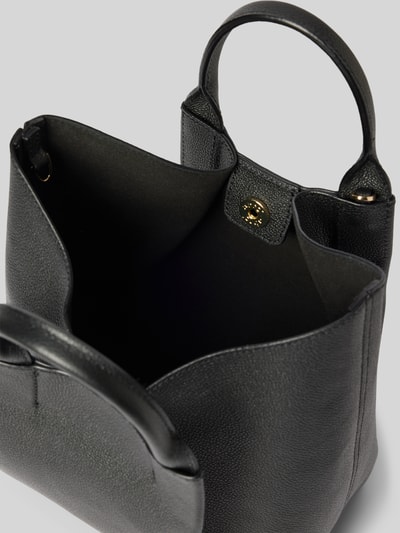 Abro Shopper mit Label-Applikation Black 5