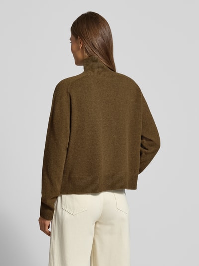 DRYKORN Strickpullover mit Stehkragen Modell 'LYZIMA' Oliv 5