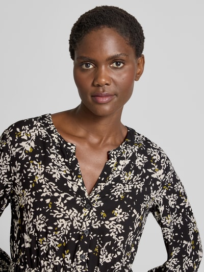 Marc O'Polo Ausgestelltes Freizeitkleid aus Viskose-Mix Black 3