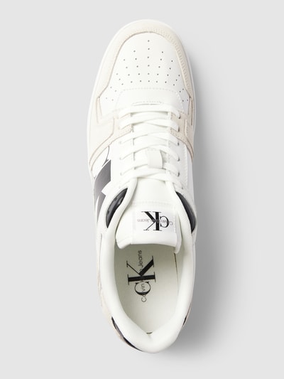 Calvin Klein Jeans Sneakers met labeldetails, model 'BASKET' Wit - 4