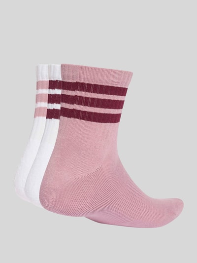 adidas Sportswear Socken aus Baumwoll-Mix im 3er-Pack Weiss 3
