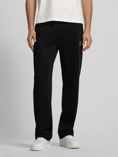 EA7 Emporio Armani Sweatpants mit elastischem Bund Black 4