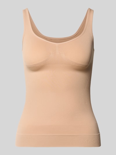 MAGIC Bodyfashion Modellerende tanktop met brede bandjes Beige - 1