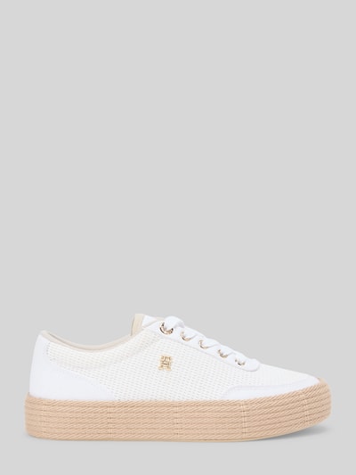 Tommy Hilfiger Sneaker mit Strohsohle Beige 1