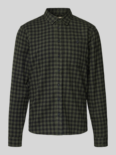 Blend Koszula casualowa z listwą guzikową Ciemnoszary 2