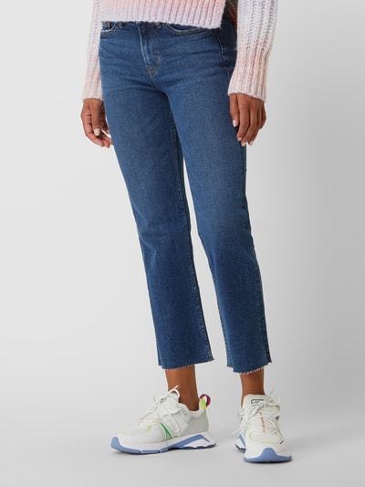 Tom Tailor Denim Korte flared jeans met stretch  Jeansblauw - 4