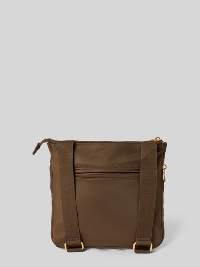 BOGNER Schoudertas met logo-applicatie, model 'Serena' Donkerbruin - 4