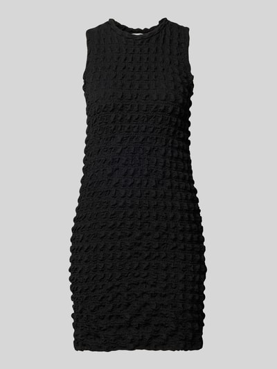 Jake*s Collection Sukienka koktajlowa z fakturowanym wzorem Czarny 2
