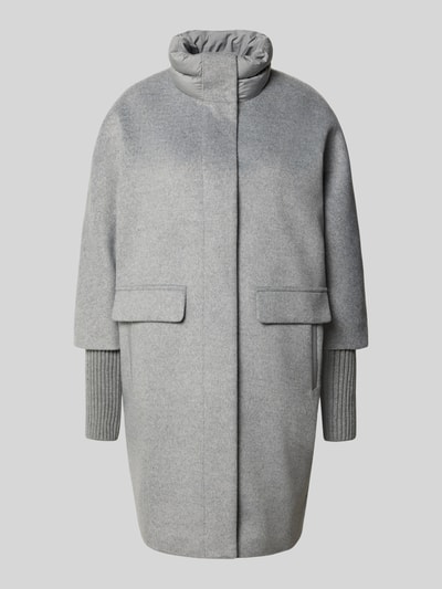 comma Jas met opstaande kraag Lichtgrijs - 2