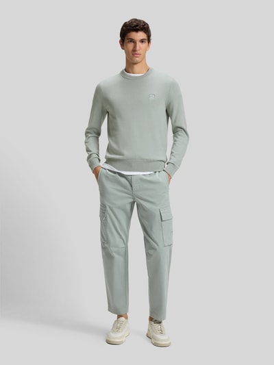 BOSS Orange Regular Fit Pullover aus Baumwoll-Kaschmir-Mix MODELL 'KANOVANO' Mint 1